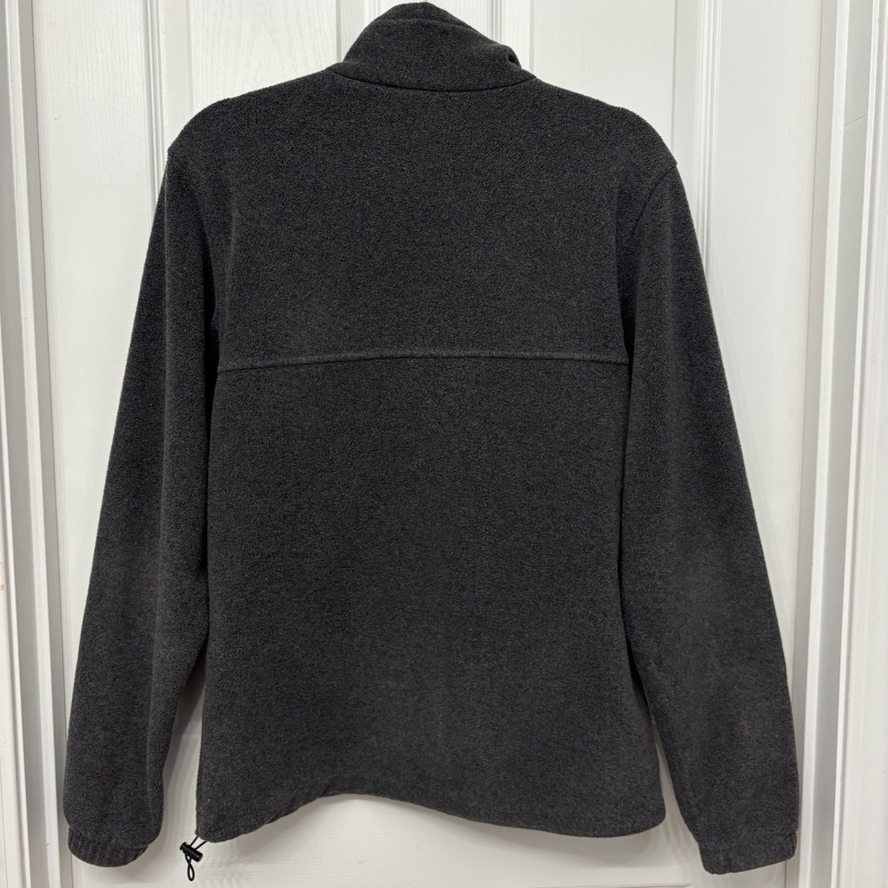 Full Zip Fleece Jacket, Charcoal Gray | Columbia S - Picture 8 of 9